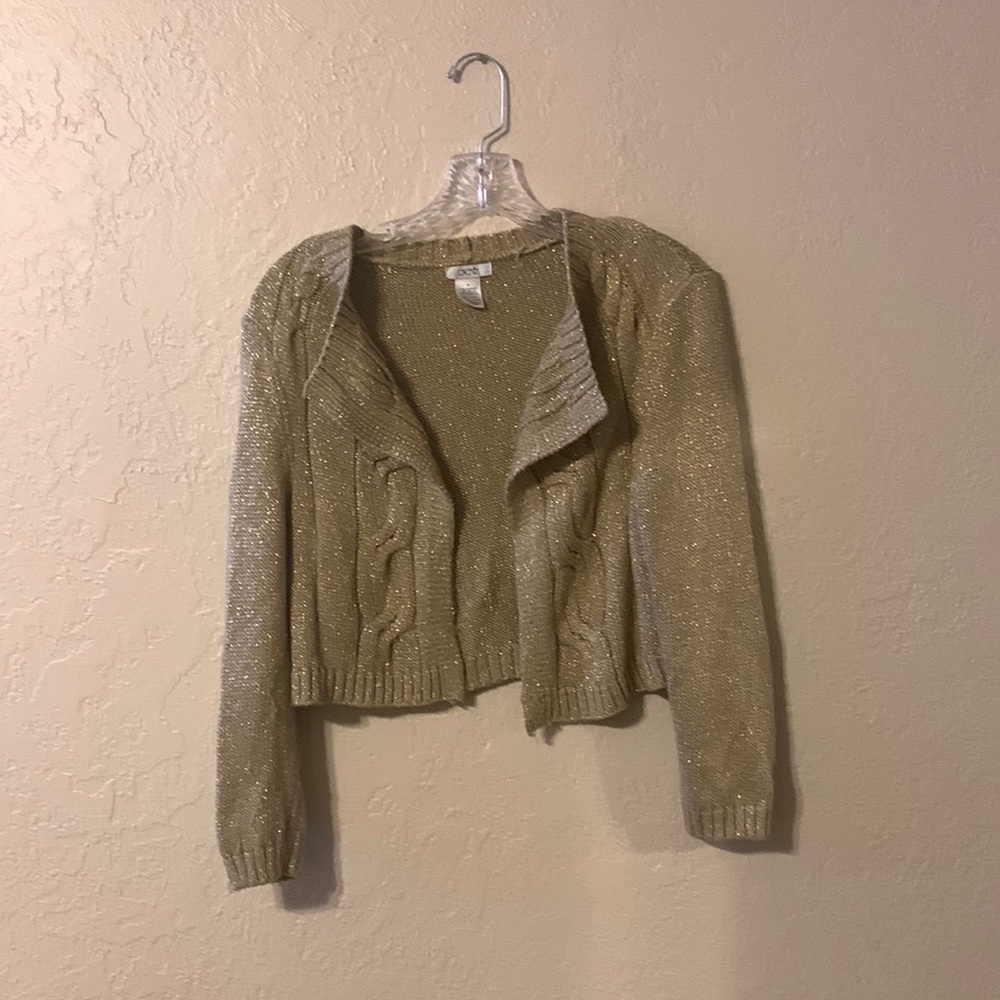 Gold sweater